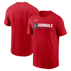 St. Louis Cardinals Nike Team Block T-Shirt | MLB Online