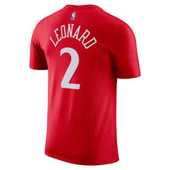 Kawhi Leonard LA Clippers Jordan Brand Statement Edition Name & Number T-Shirt For Sale