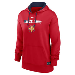 St. Louis Cardinals Nike Women's City Connect Authentic Collection Therma-FIT Hoodie | MLB New