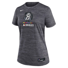 Baltimore Orioles Nike Women's Authentic Collection City Connect Velocity Dri-FIT T-Shirt | MLB Discount