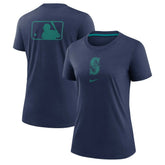 Seattle Mariners Nike Women's Authentic Collection Early Work Tri-Blend T-Shirt | MLB US