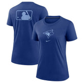 Toronto Blue Jays Nike Women's Authentic Collection Early Work Tri-Blend T-Shirt | MLB Outlet