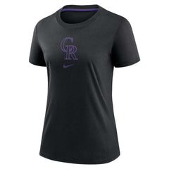 Colorado Rockies Nike Women's Authentic Collection Early Work Tri-Blend T-Shirt | MLB Near me