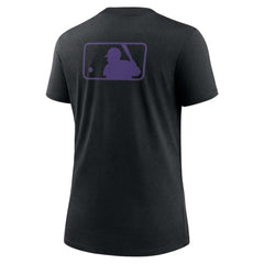 Colorado Rockies Nike Women's Authentic Collection Early Work Tri-Blend T-Shirt | MLB Near me
