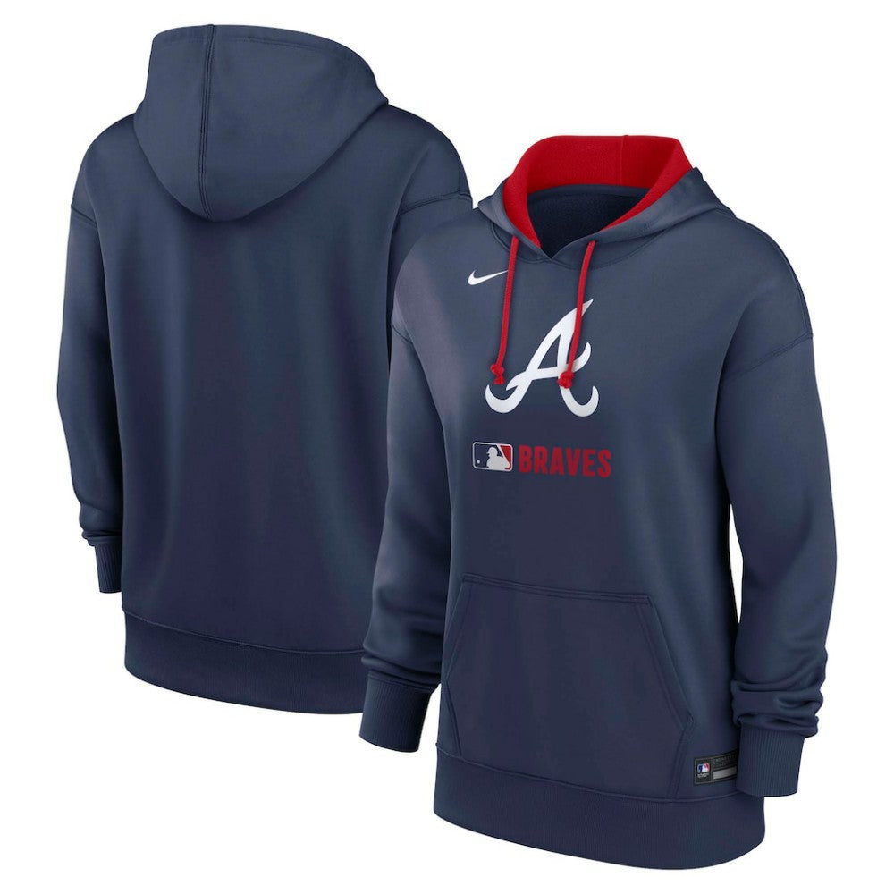 Atlanta Braves Nike Women's Authentic Collection Therma-FIT Hoodie | MLB Sale