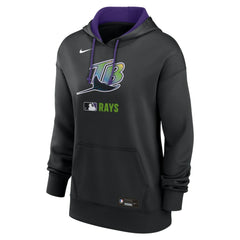 Tampa Bay Rays Nike Women's Authentic Collection Lockup Alternate Logo Therma Hoodie | MLB Online