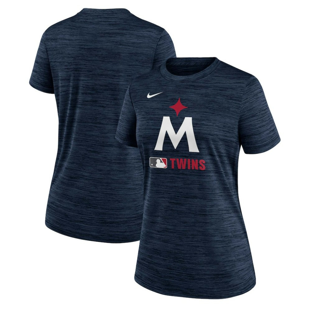 Minnesota Twins Nike Women's Authentic Collection Alternate Logo Velocity Dri-FIT T-Shirt | MLB US