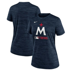 Minnesota Twins Nike Women's Authentic Collection Alternate Logo Velocity Dri-FIT T-Shirt | MLB US