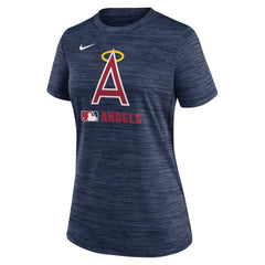 Los Angeles Angels Nike Women's Authentic Collection Alternate Logo Velocity Dri-FIT T-Shirt | MLB On Sale