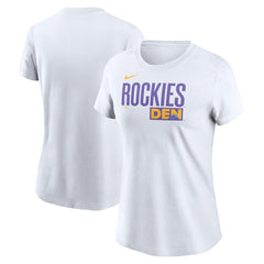 Colorado Rockies Nike Women's 2025 City Connect Wordmark T-Shirt | MLB Outlet