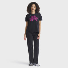 Miami Marlins Nike Women's 2025 City Connect Flowy Fashion Tri-Blend Dri-FIT T-Shirt | MLB Sale