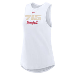 Atlanta Braves Nike Women's City Connect Tricode High Neck Dri-FIT Tank Top | MLB On Sale