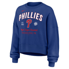 Philadelphia Phillies Nike Women's Oversized High Hip Pullover Sweatshirt | MLB Outlet
