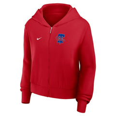 Philadelphia Phillies Nike Women's Cropped Chill Full-Zip Hoodie | MLB For sale
