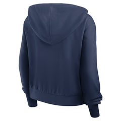 Atlanta Braves Nike Women's Cropped Chill Full-Zip Hoodie | MLB Outlet