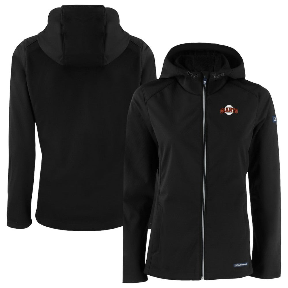 San Francisco Giants Cutter & Buck Women's Evoke Eco Softshell Recycled Full-Zip Jacket | MLB For sale