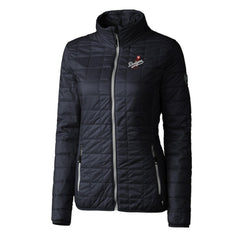 Los Angeles Dodgers Cutter & Buck Women's Rainier PrimaLoft Eco Insulated Full-Zip Puffer Jacket | MLB US