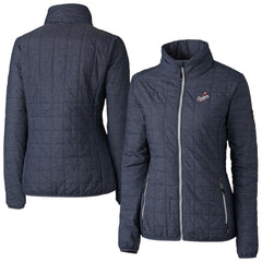 Los Angeles Dodgers Cutter & Buck Women's Rainier PrimaLoft Eco Insulated Full-Zip Puffer Jacket | MLB Discount