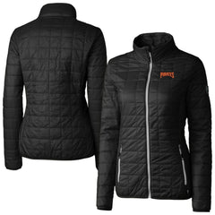 Pittsburgh Pirates Cutter & Buck Women's Rainier PrimaLoft Eco Insulated Full-Zip Puffer Jacket | MLB For sale