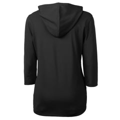 Pittsburgh Pirates Cutter & Buck Women's DryTec Virtue Eco Pique Recycled 3/4-Sleeve Half-Zip Pullover Hoodie | MLB Outlet