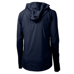 Seattle Mariners Cutter & Buck Women's Adapt Eco Knit Hybrid Recycled Full-Zip Hoodie | MLB Online