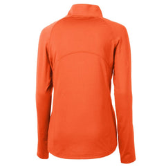 Baltimore Orioles Cutter & Buck Women's DryTec Adapt Eco Knit Stretch Recycled Raglan Half-Zip Top | MLB US