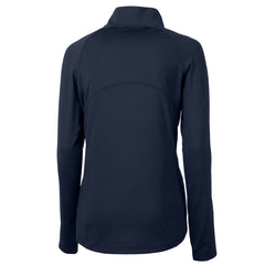 Cleveland Guardians Cutter & Buck Women's DryTec Adapt Eco Knit Stretch Recycled Raglan Half-Zip Top | MLB Shop