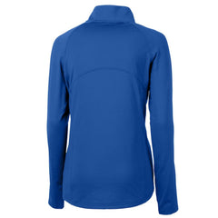 Los Angeles Dodgers Cutter & Buck Women's DryTec Adapt Eco Knit Stretch Recycled Raglan Half-Zip Top | MLB For sale