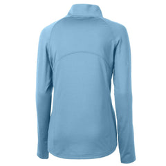 Philadelphia Phillies Cutter & Buck Women's Cooperstown Collection DryTec Adapt Eco Knit Stretch Recycled Raglan Half-Zip Top | MLB Shop