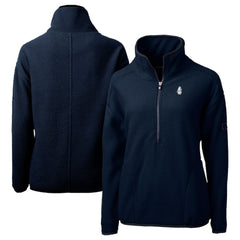 Chicago Cubs Cutter & Buck Women's Cooperstown Collection Cascade Eco Sherpa Fleece Half-Zip Pullover Jacket | MLB Online
