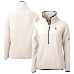 Chicago Cubs Cutter & Buck Women's Cooperstown Collection Cascade Eco Sherpa Fleece Half-Zip Pullover Jacket | MLB Shop
