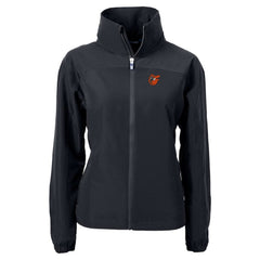 Baltimore Orioles Cutter & Buck Women's Charter Eco Recycled Full-Zip Jacket | MLB On Sale