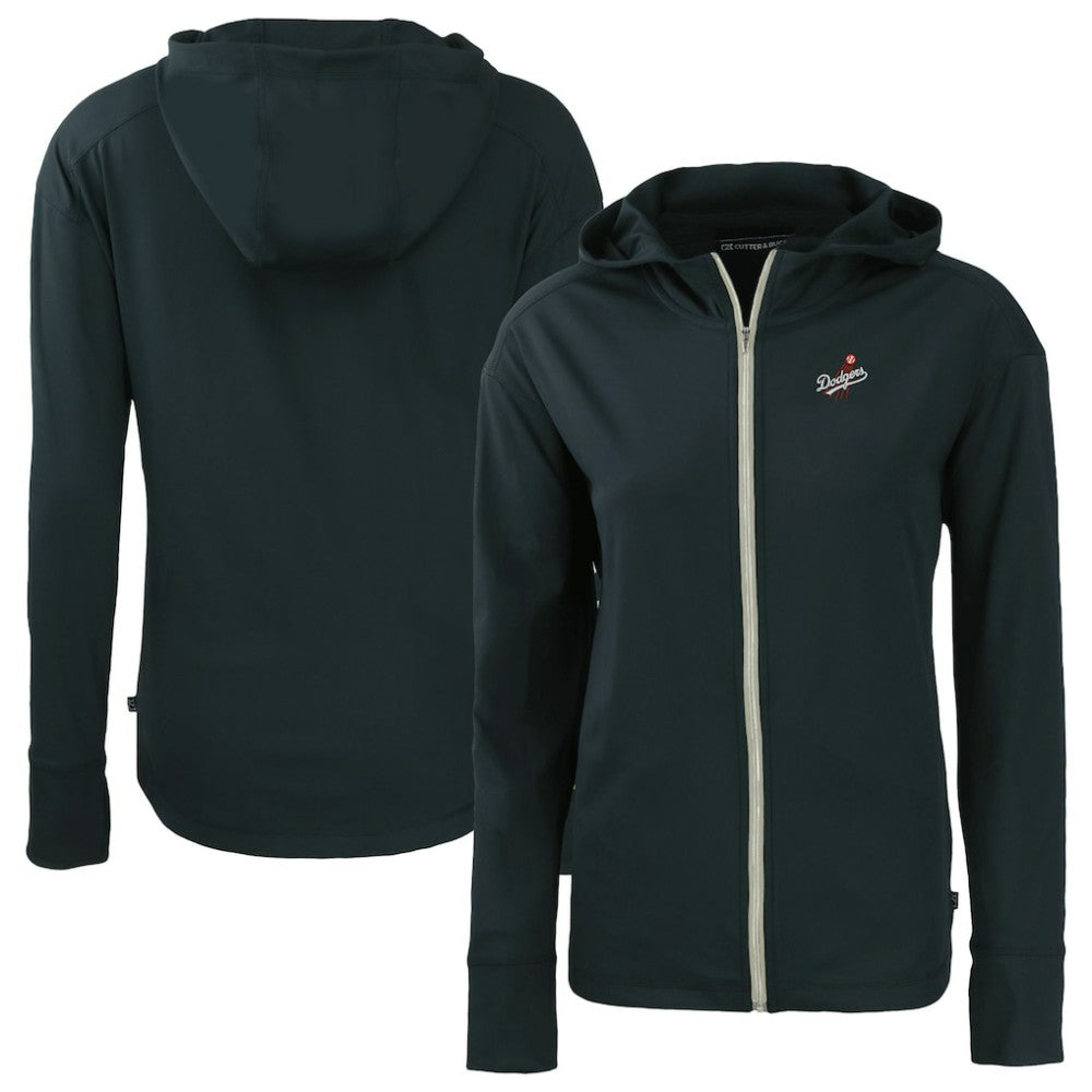 Los Angeles Dodgers Cutter & Buck Women's Daybreak Eco Recycled Full-Zip Hoodie Jacket | MLB US