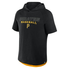 Pittsburgh Pirates Fanatics Clubhouse Optimal Play Raglan Hoodie T-Shirt | MLB New