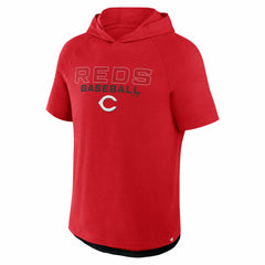 Cincinnati Reds Fanatics Clubhouse Optimal Play Raglan Hoodie T-Shirt | MLB US