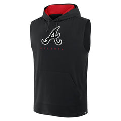 Atlanta Braves Fanatics Fire Speed Sleeveless Pullover Hoodie | MLB Discount