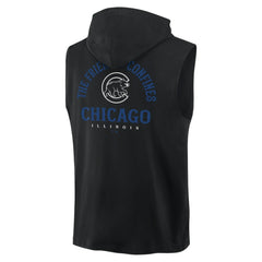 Chicago Cubs Fanatics Fire Speed Sleeveless Pullover Hoodie | MLB Near me