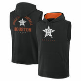 Houston Astros Fanatics Fire Speed Sleeveless Pullover Hoodie | MLB Discount