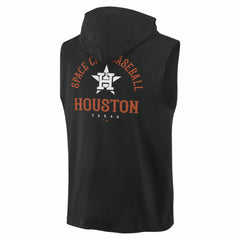 Houston Astros Fanatics Fire Speed Sleeveless Pullover Hoodie | MLB Discount