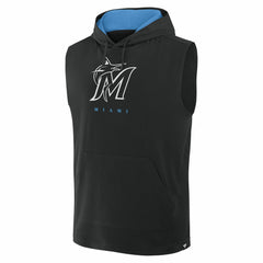 Miami Marlins Fanatics Fire Speed Sleeveless Pullover Hoodie | MLB Near me