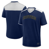 Milwaukee Brewers Fanatics Walk Off V-Neck T-Shirt | MLB Online