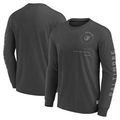 Baltimore Orioles Fanatics Elements Future Ground Tonal Info Long Sleeve T-Shirt | MLB Outlet