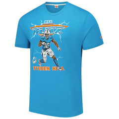 Miami Dolphins Tyreek Hill Homage Unisex NFL Blitz Player Tri-Blend T-Shirt