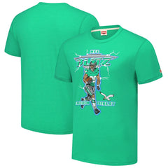 Philadelphia Eagles Saquon Barkley Homage Unisex NFL Blitz Player Tri-Blend T-Shirt