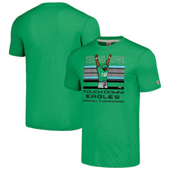 Philadelphia Eagles Randall Cunningham Homage Unisex Tecmo Bowl Retired Player Graphic Tri-Blend T-Shirt