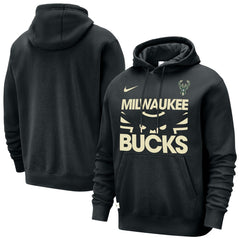 Milwaukee Bucks Courtside Club Pullover Hoodie On Sale