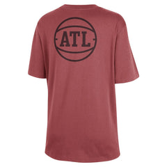Atlanta Hawks Jordan Brand Women's Courtside Statement Edition Boyfriend T-Shirt New