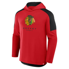 Chicago Blackhawks Fanatics Meta Game Transitional Pullover Hoodie Outlet