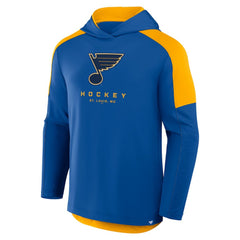 St. Louis Blues Fanatics Meta Game Transitional Pullover Hoodie Sale