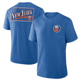New York Islanders Fanatics Fan Lanes Tri-Blend T-Shirt Online